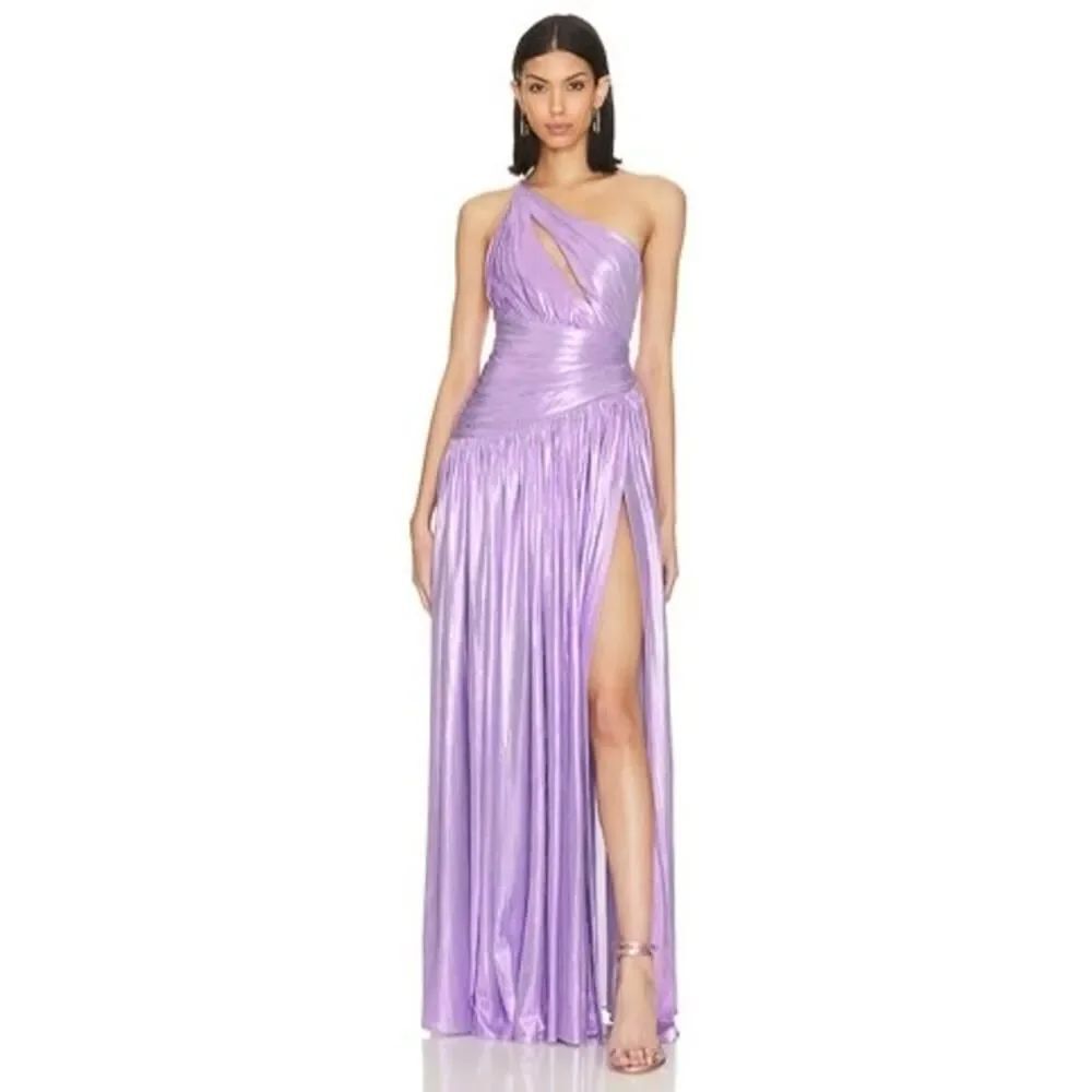 Retrofete Dara Dress in Dusty Lilac Large
